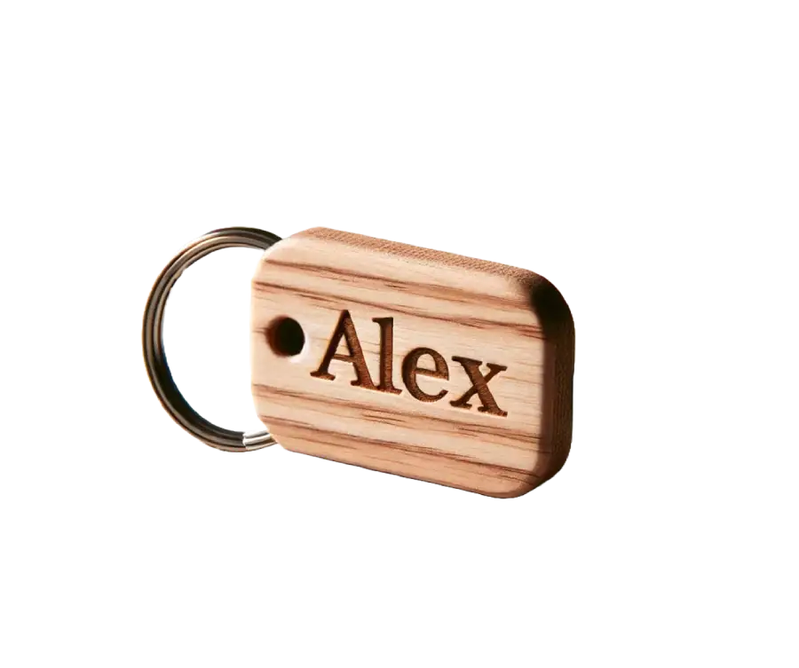 Llavero con Nombre Personalizado "Alex"